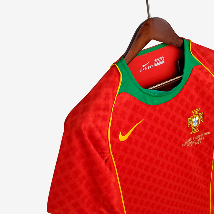 Portugal 2004 Home Jersey – Retro Version - Image 4