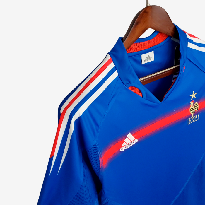 France 2004 Home Jersey – Retro Version - Image 4