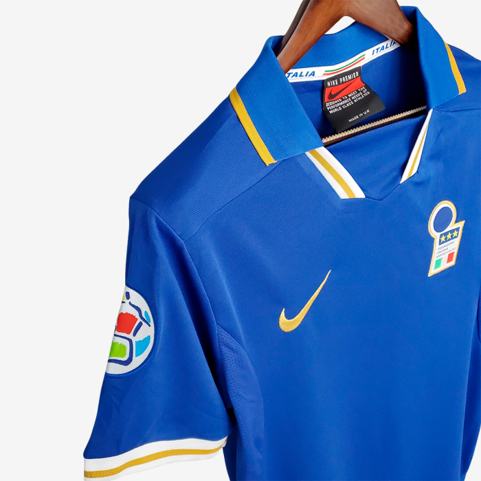 Italy 1996 Home Jersey – Retro Version - Image 4