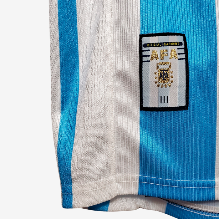 Argentina 1998 Home Jersey - Retro Version - Image 10