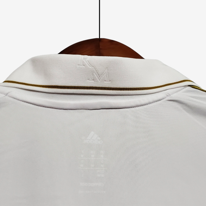 Real Madrid 2011/12 Home Jersey Long Sleeve - Retro Version - Image 5