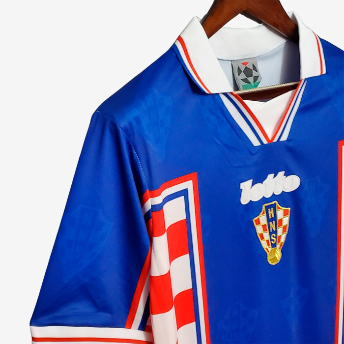 Croatia 1998 Home Jersey - Retro Version - Image 5