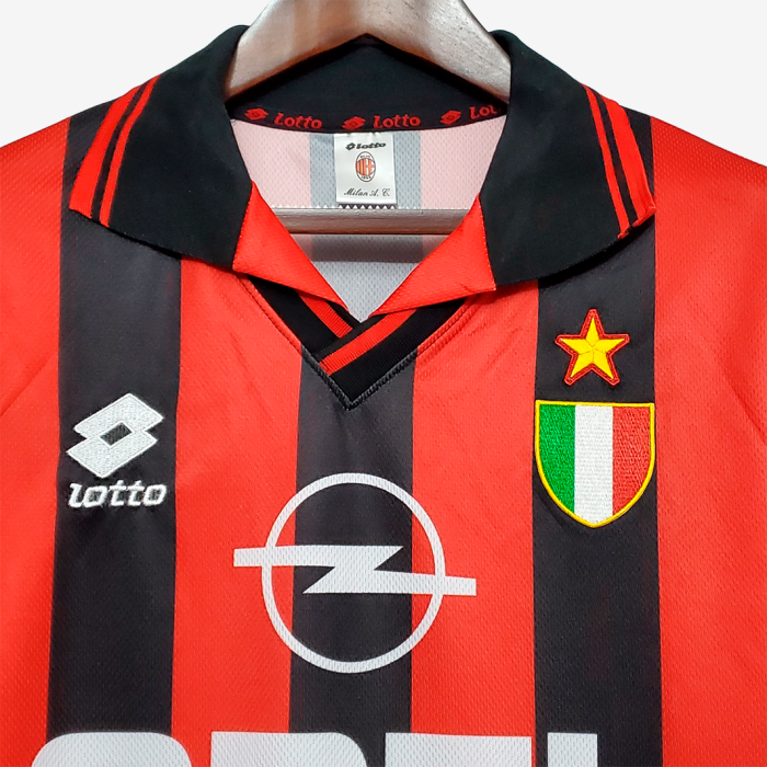 AC Milan 1996/97 Home Jersey - Retro Version - Image 8