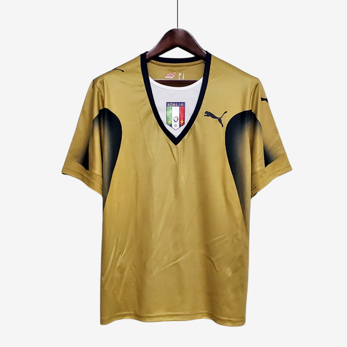 Italy 2006 Goalkeeper Jersey - Retro Version - Image 1