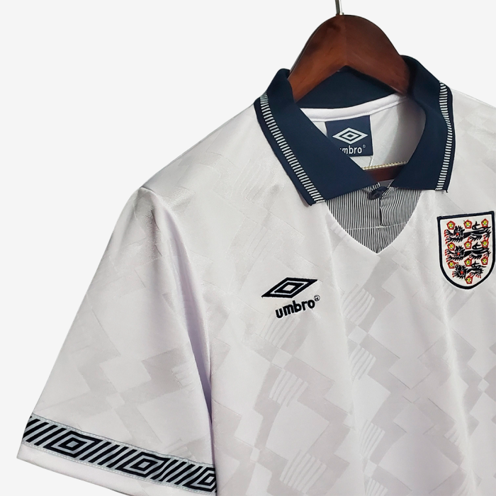 England 1990 Home Jersey - Retro Version - Image 5