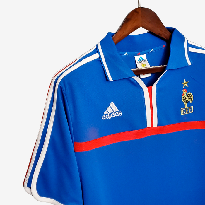 France 2000 Home Jersey - Retro Version - Image 5