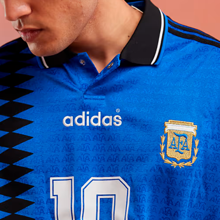 Argentina 1994 Away Jersey - Fan Version - Image 4