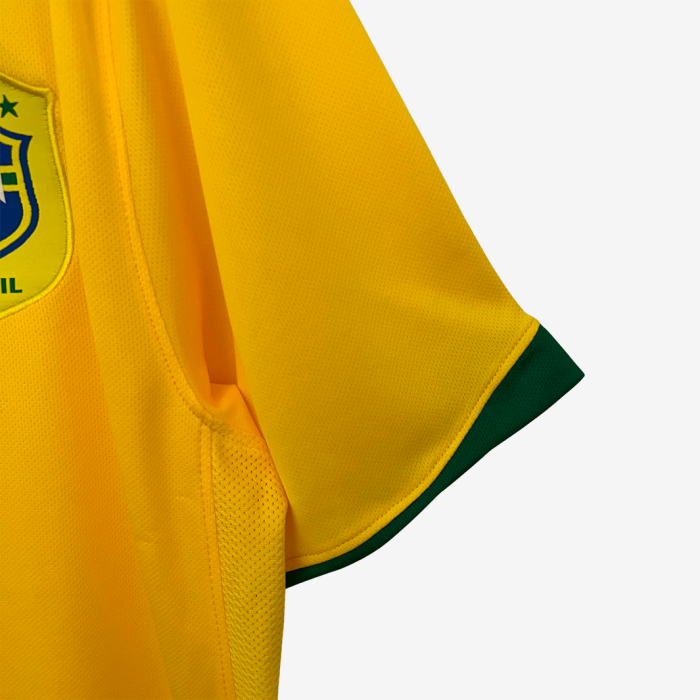 Brazil 2006 Home Jersey – Retro Version - Image 4