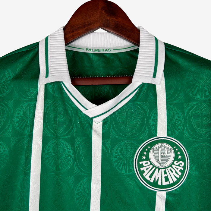 Palmeiras 1993/94 Home Jersey Long Sleeve - Retro Version - Image 6