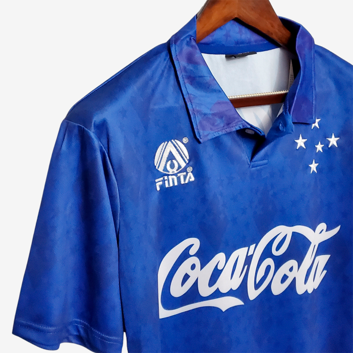 Cruzeiro 1993/94 Home Jersey - Retro Version - Image 5