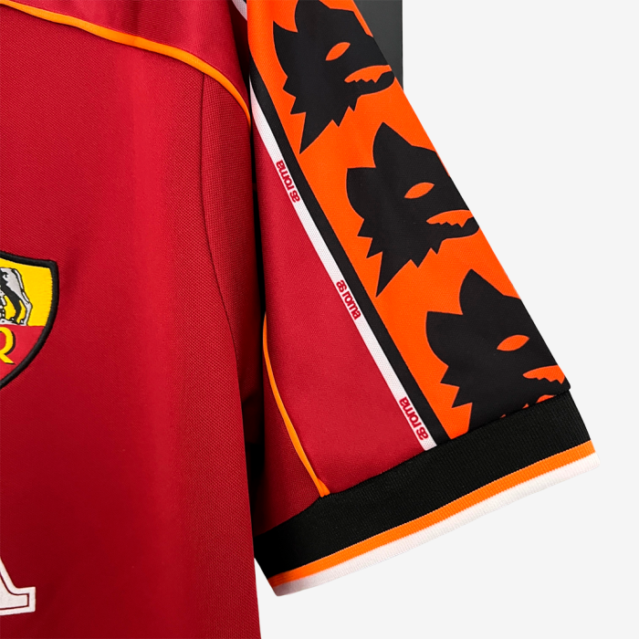 AS Roma 1998/99 Home Jersey - Retro Version - Image 7