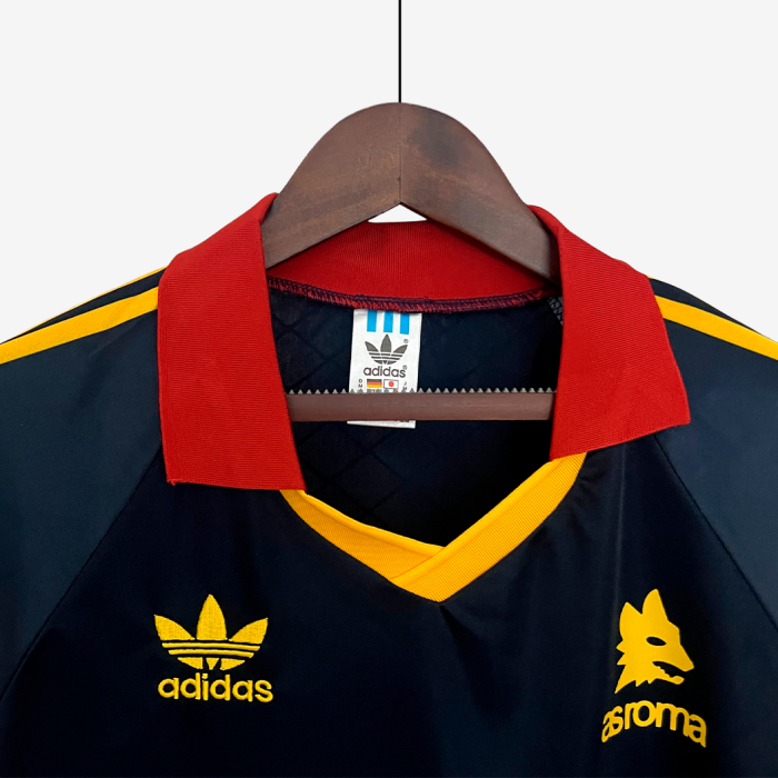 AS Roma 1991/92 Third Jersey - Retro Version - Image 5