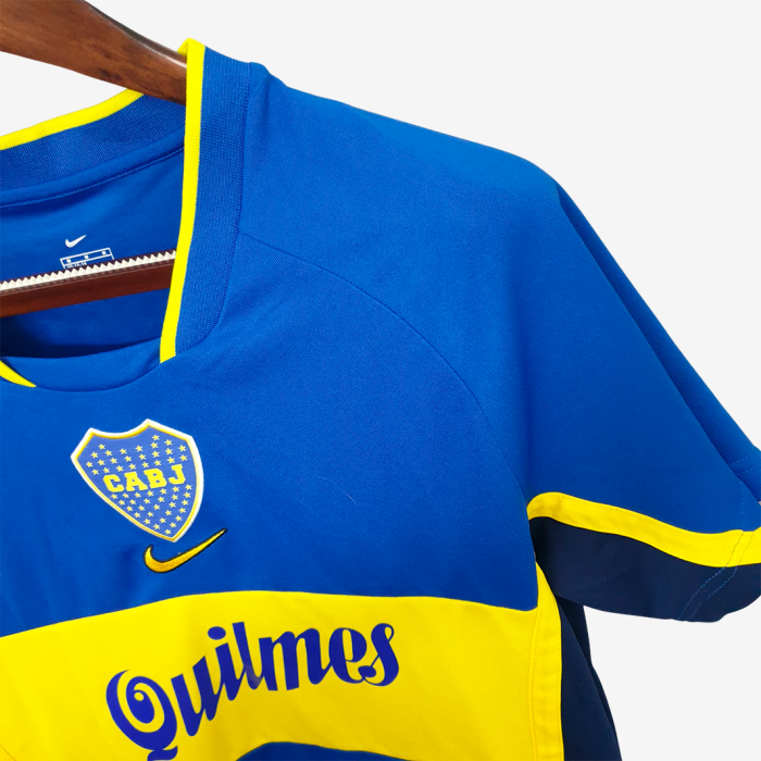 Boca Juniors 2001/02 Home Jersey - Retro Version - Image 5