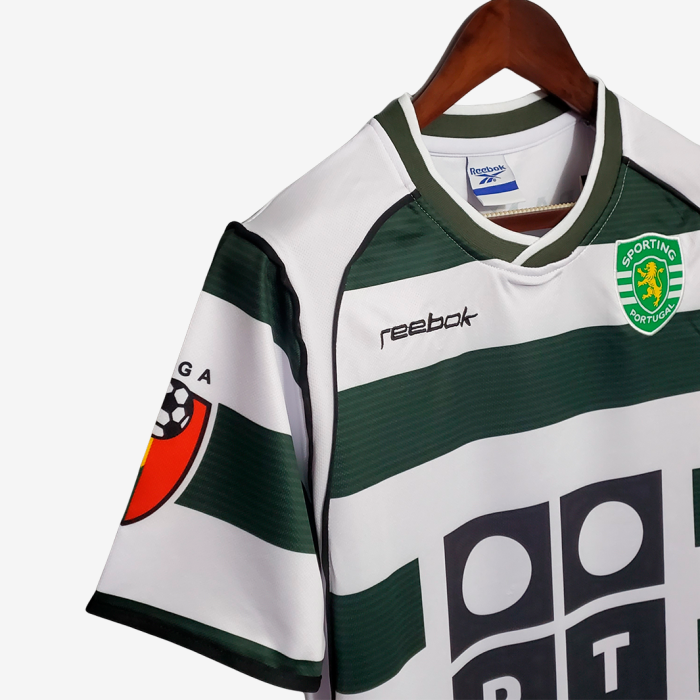 Sporting 2001/03 Home Jersey - Retro Version - Image 5