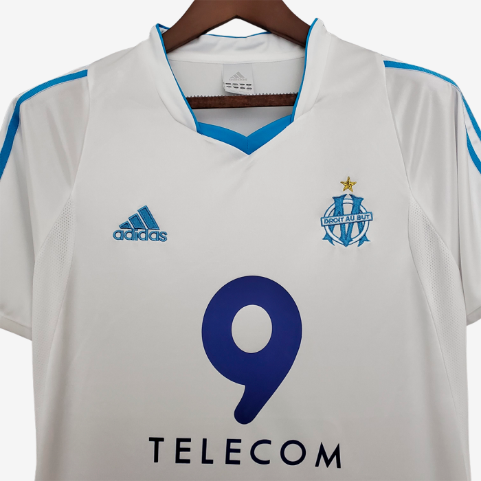 Olympique Marseille 2002/03 Home Jersey - Retro Version - Image 6