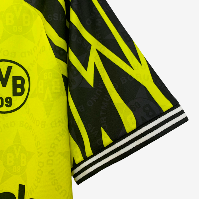 Borussia Dortmund 1994/95 Home Jersey - Retro Version - Image 7