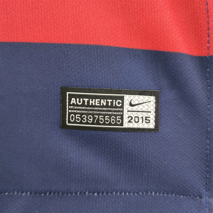 Barcelona 2015/16 Home Jersey – Retro Version - Image 4