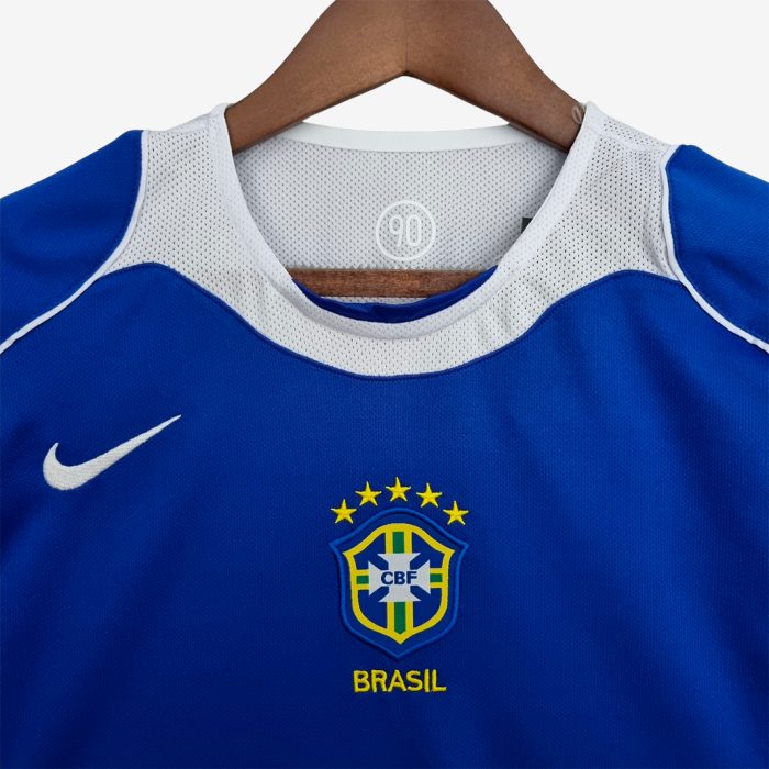 Brazil 2004 Away Jersey – Retro Version - Image 5