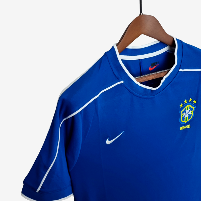 Brazil 1998 Away Jersey – Retro Version - Image 5