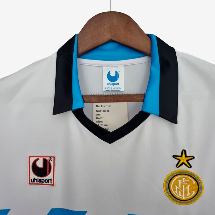 Inter Milan 1990/91 Away Jersey – Retro Version - Image 5
