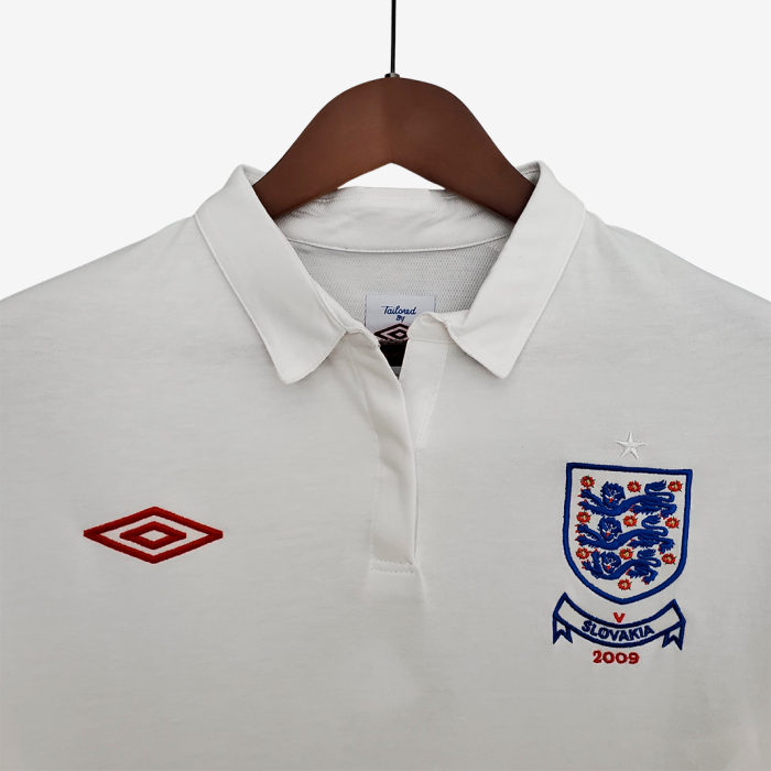 England 2010 Home Jersey – Retro Version - Image 5