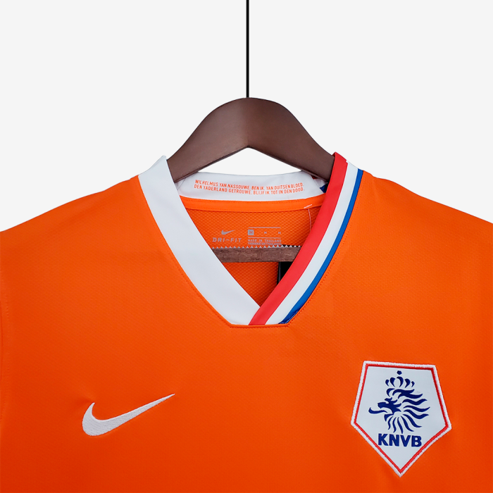 Netherlands 2008 Home Jersey – Retro Version - Image 5