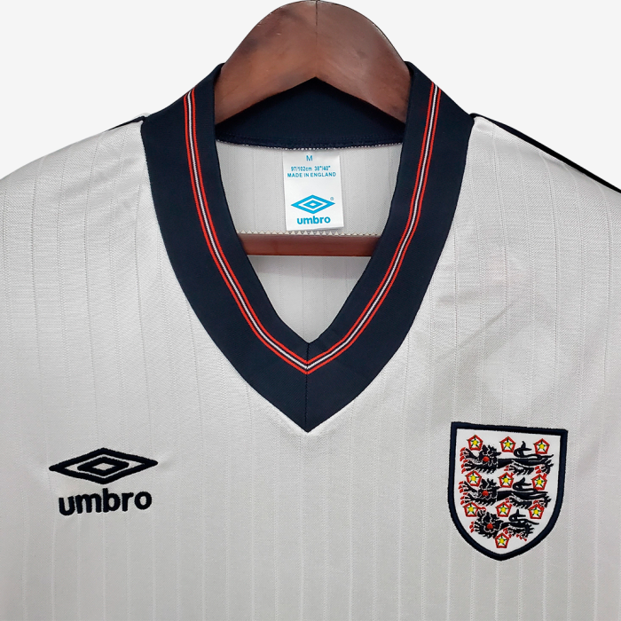 England 1984/87 Home Jersey – Retro Version - Image 5