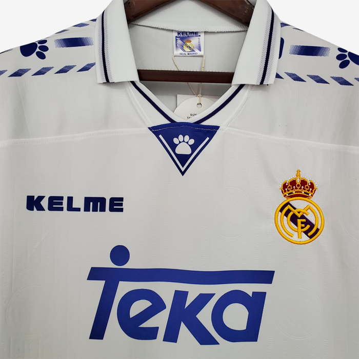 Real Madrid 1996/97 Home Jersey – Retro Version - Image 5