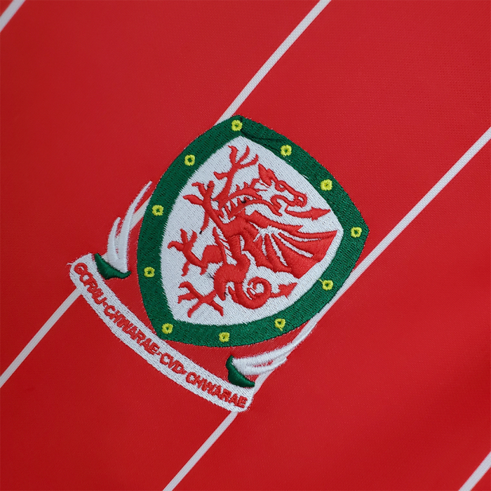 Wales 2015/16 Home Jersey – Retro Version - Image 5
