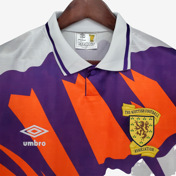 Scotland 1991/93 Away Jersey – Retro Version - Image 5