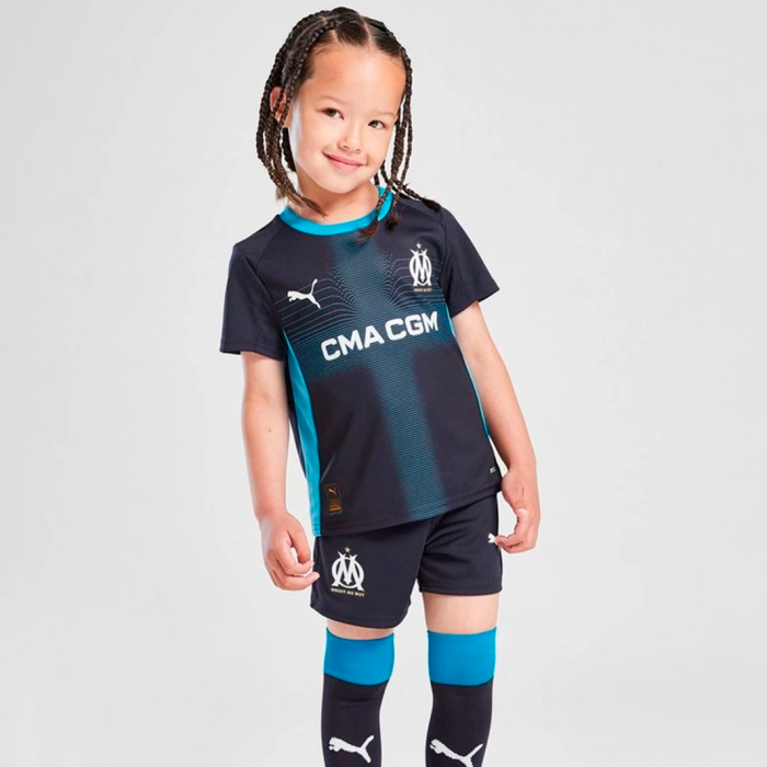 Olympique Marseille 2025/26 Away – Kit Kids - Image 5