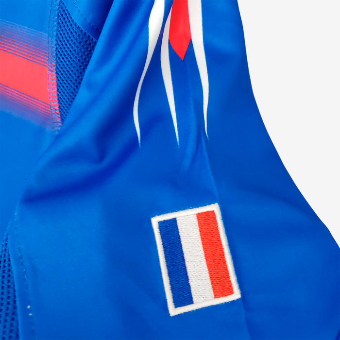 France 2004 Home Jersey – Retro Version - Image 5