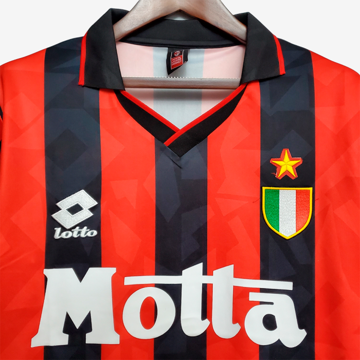 AC Milan 1993/94 Home Jersey - Retro Version - Image 5