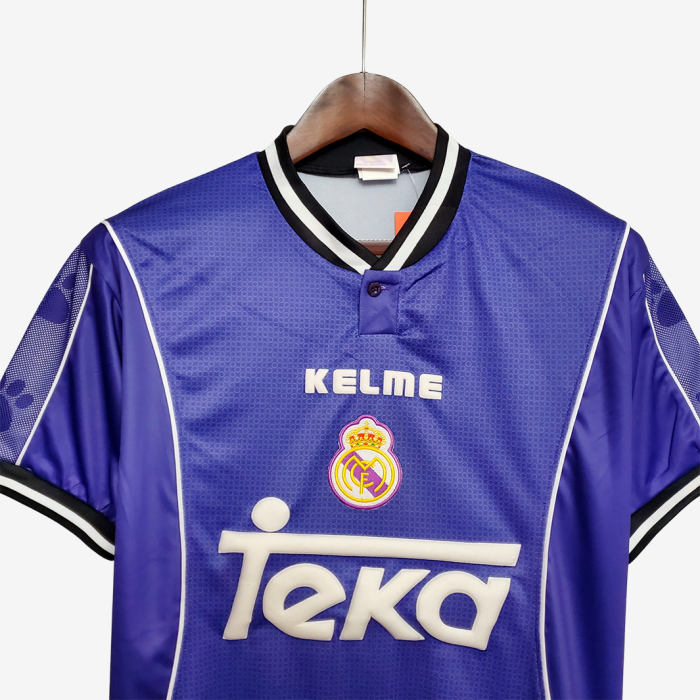 Real Madrid 1997/98 Away Jersey - Retro Version - Image 6