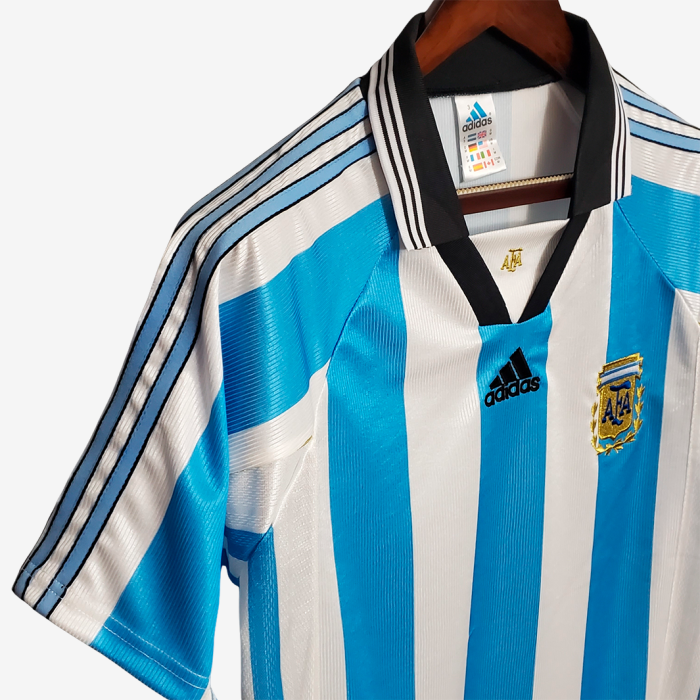 Argentina 1998 Home Jersey - Retro Version - Image 11