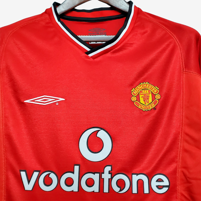 Manchester United 2000/01 Home Jersey - Retro Version - Image 8