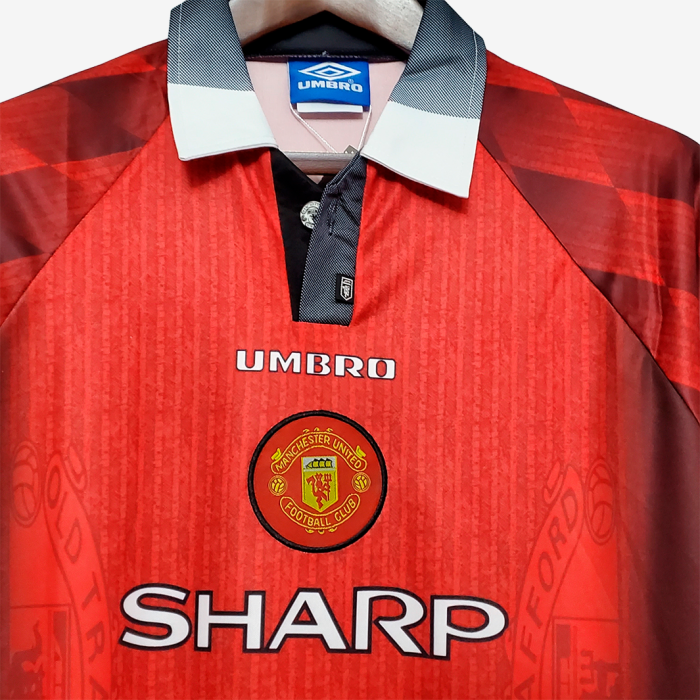 Manchester United 1996/98 Home Jersey - Retro Version - Image 6