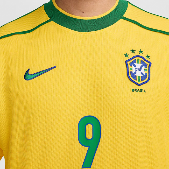 Brazil 1998 Home Jersey Reissue - Fan Version - Image 5