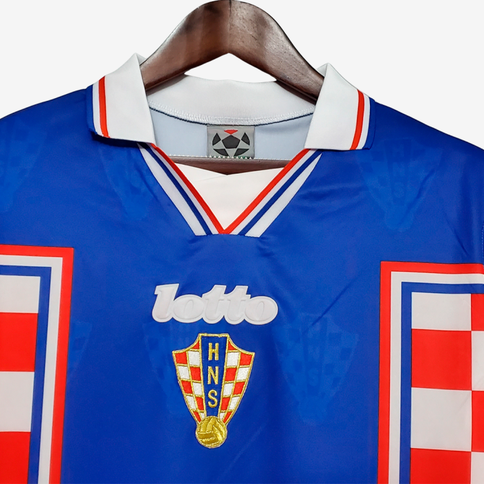 Croatia 1998 Home Jersey - Retro Version - Image 6
