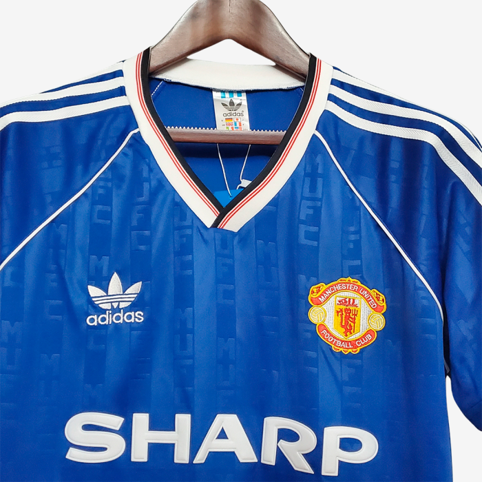 Manchester United 1988/90 Third Jersey - Retro Version - Image 6