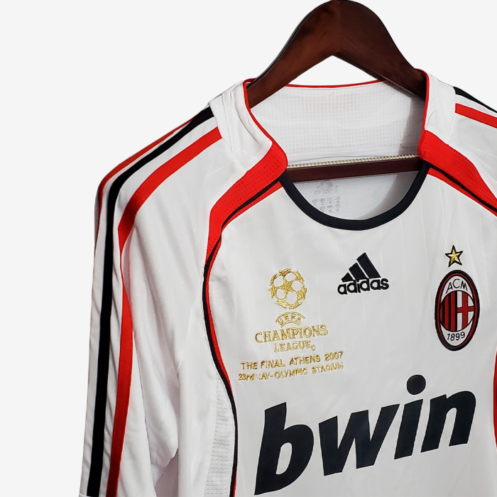 AC Milan 2006/07 Away Jersey Long Sleeve - Retro Version - Image 6