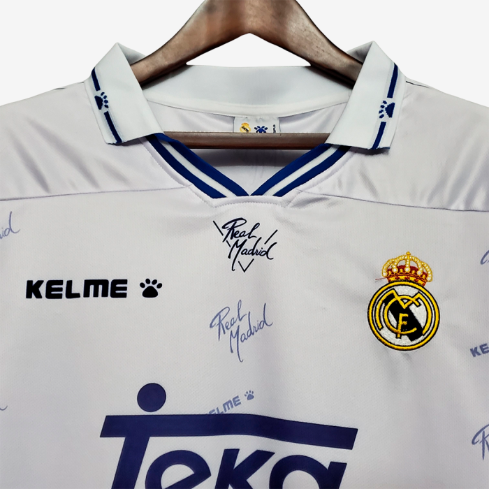 Real Madrid 1994/96 Home Jersey - Retro Version - Image 6