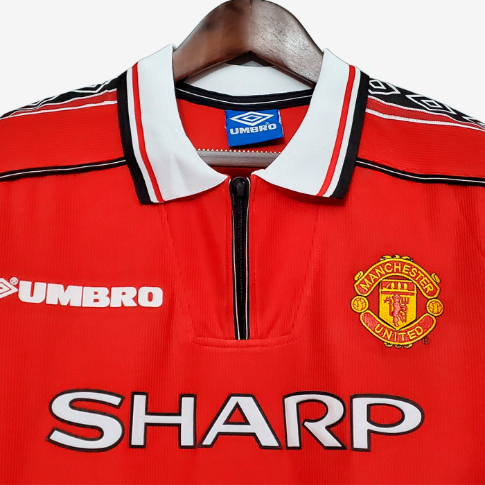 Manchester United 1998/99 Home Jersey - Retro Version - Image 6