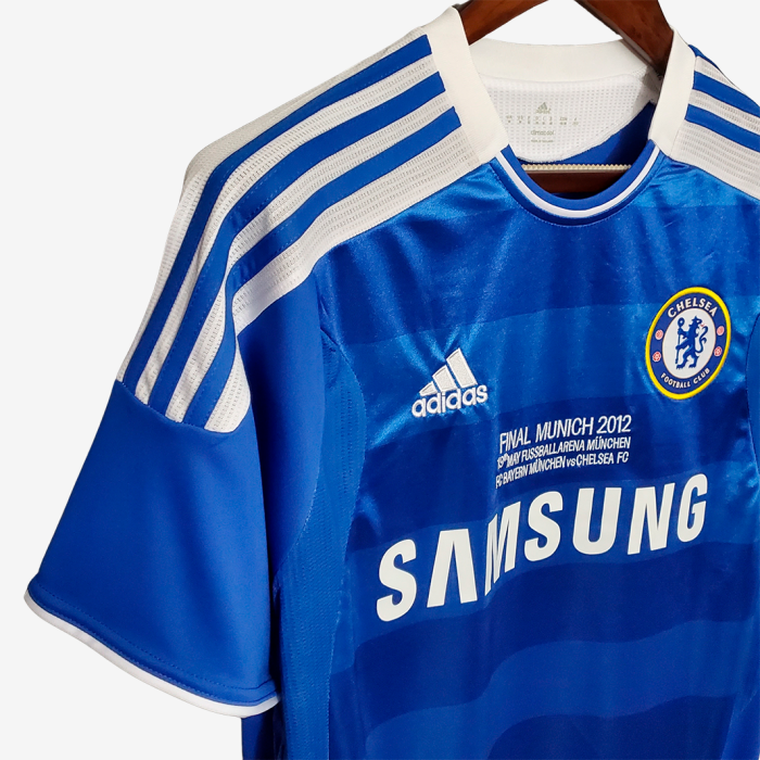 Chelsea 2011/12 Home Jersey UCL - Retro Version - Image 6