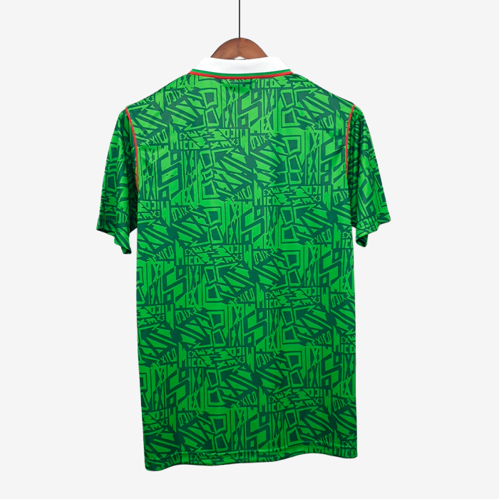 Mexico 1994 Home Jersey - Retro Version - Image 6