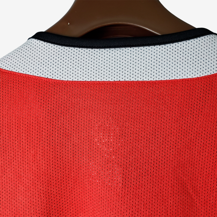 Manchester United 2005/06 Home Jersey Long Sleeve - Retro Version - Image 7