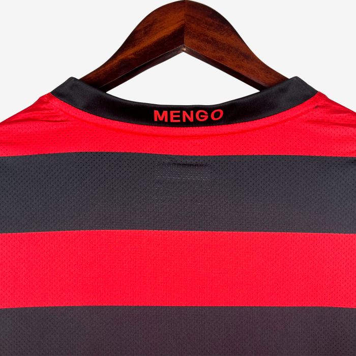 Flamengo 2008/09 Home Jersey Long Sleeve - Retro Version - Image 9