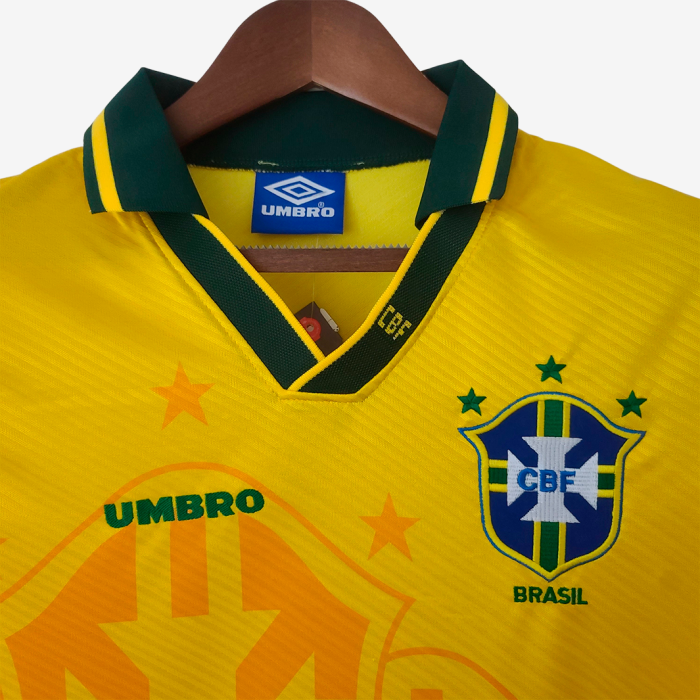Brazil 1994 Home Jersey – Retro Version - Image 5