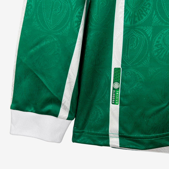 Palmeiras 1993/94 Home Jersey Long Sleeve - Retro Version - Image 7