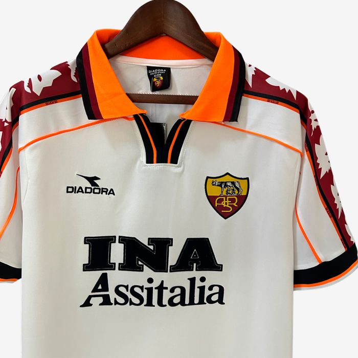 AS Roma 1998/99 Away Jersey - Retro Version - Image 6